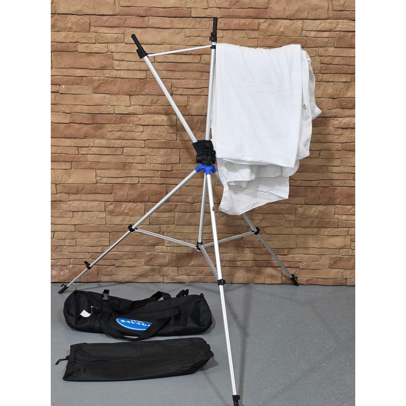 * OPEN BOX FAIR * Savage Backdrop Extended Travel Kit (White, 5 x 12′)