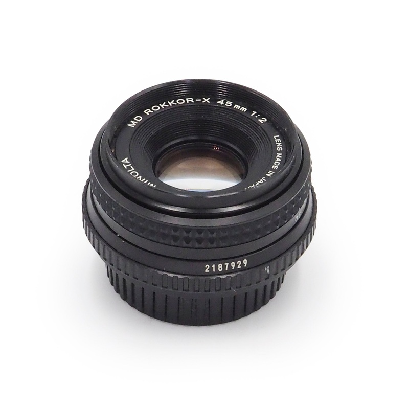 Minolta 45mm f/2 MD Rokkor X Lens – USED