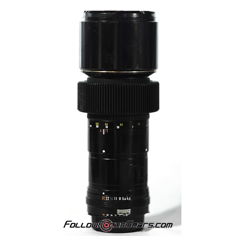 Seamless Follow Focus gear for Nikon 300mm f4.5 IF ED AI-S Lens Focus Only Black None