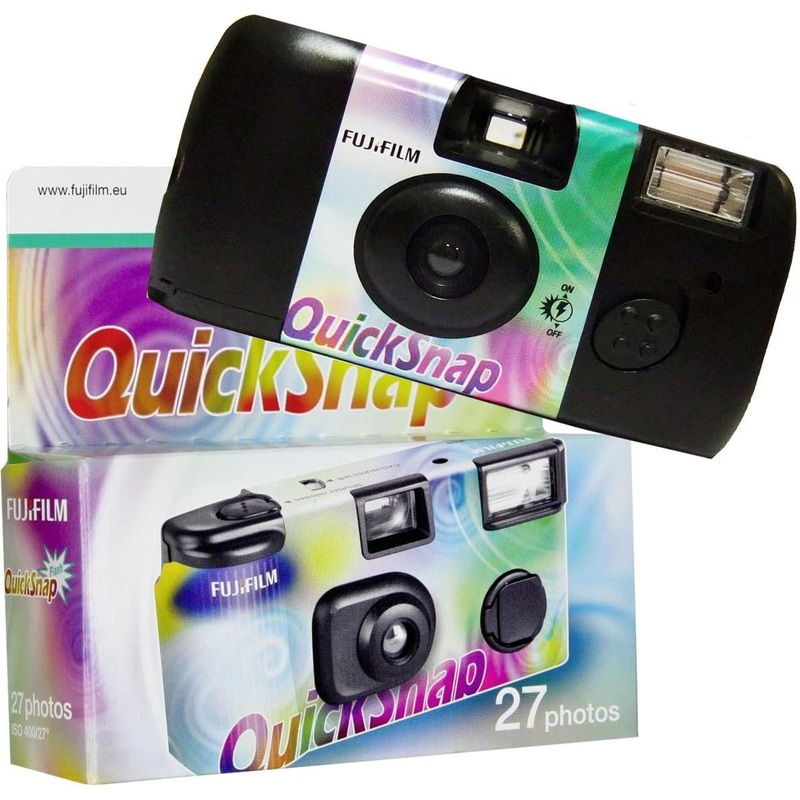 X3 Fujifilm Quicksnap Disposable Camera for 27 Photos ISO 400