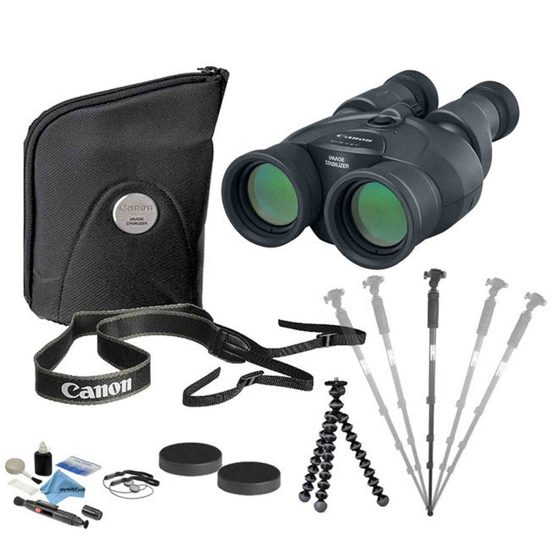 Canon 12×36 is III Image Stabilized Binoculars Advanced Bundle