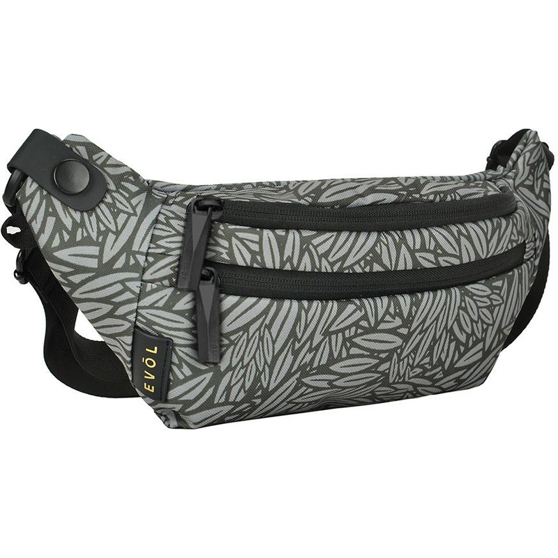 Generation Earth Artisan Cross Sling Bum Bag (Artisan Leaves)