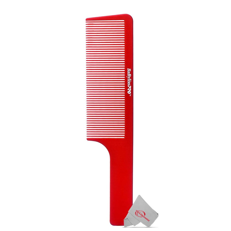BaBylissPRO Barberology 9 Inch Clipper Comb – Red