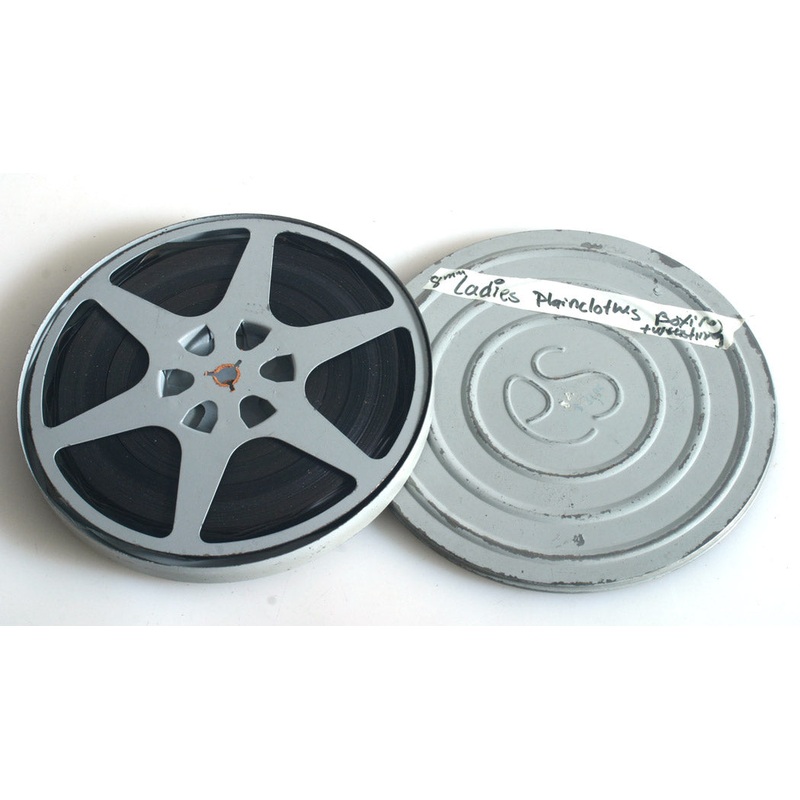 LADIES BOXING & WRESTLING, 8MM SHORT FILM