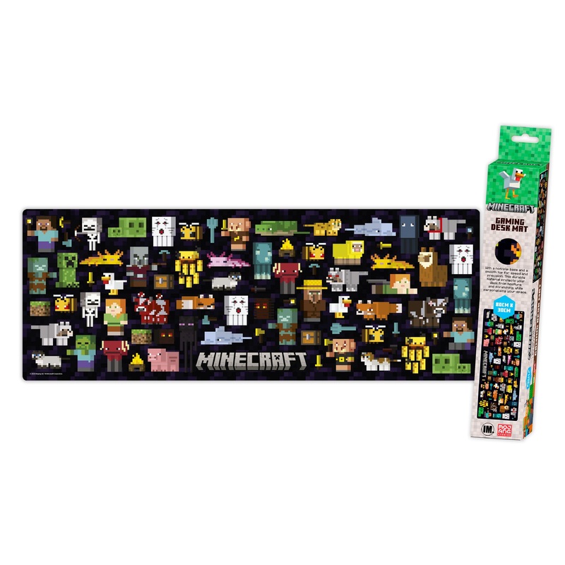 Minecraft – Characters L Gaming Desk Mat