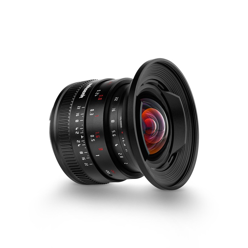 PERGEAR 12mm F2 II Wide-Angle Lens for X/E/Z and M4/3 Mount Cameras Fuji XF Mount