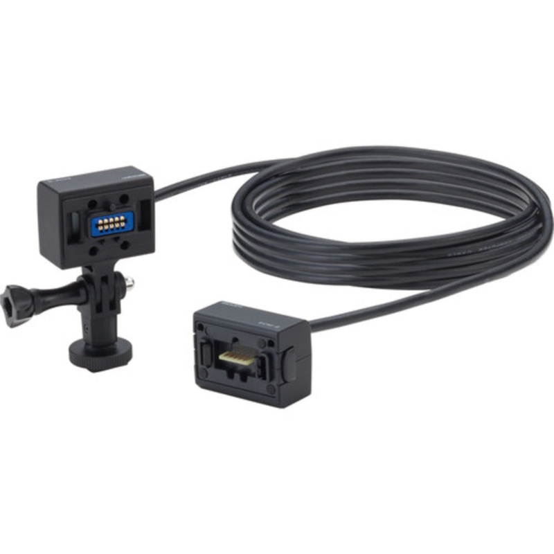Zoom ECM-6 Extension Cable with Action Camera Mount (19.7′)