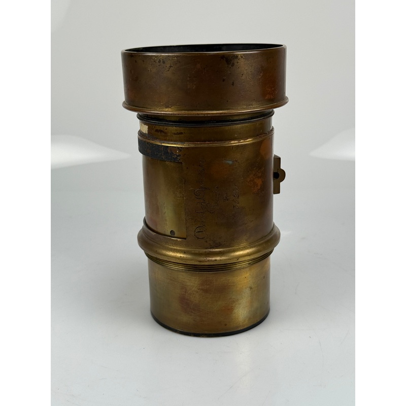 Darlot Jamin Paris Rack & Pinion Brass Lens Petzval