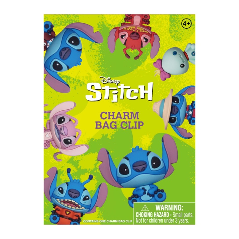 Lilo & Stitch – 3D Charm Bag Clip (Blind Bag)