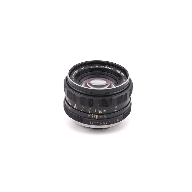 Minolta 55mm f1.8 Auto Rokkor-PF