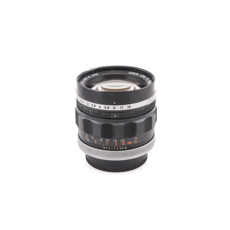Canon 58mm f1.2 FL