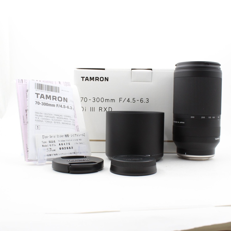 * OPEN BOX EXCELLENT * Tamron 70-300mm f/4.5-6.3 Di III RXD Lens for Sony E