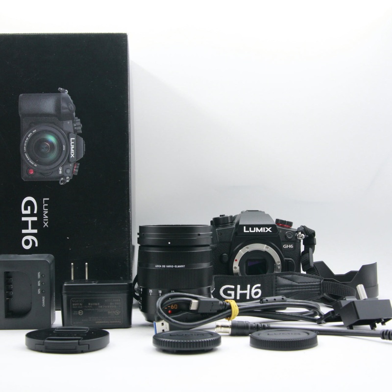 * OPEN BOX GOOD * Panasonic Lumix GH6 Mirrorless Camera with 12-60mm f/2.8-4.0 Leica Lens