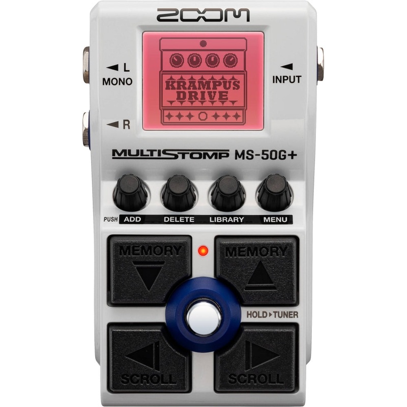 Zoom MS-50G+ MultiStomp Multi-FX Guitar Pedal