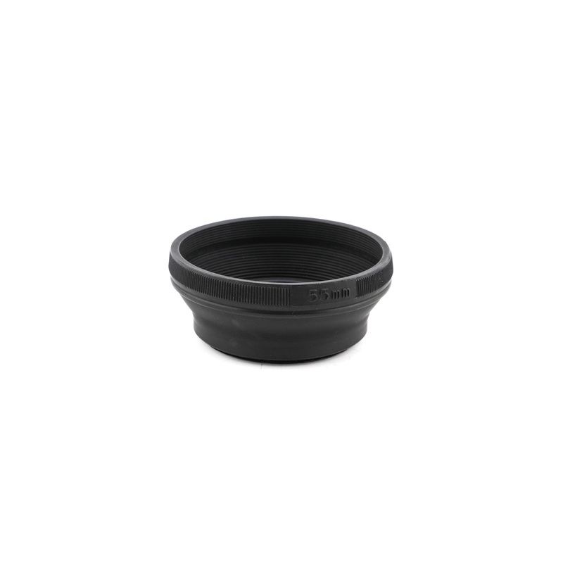 Generic 55mm Rubber Lens Hood