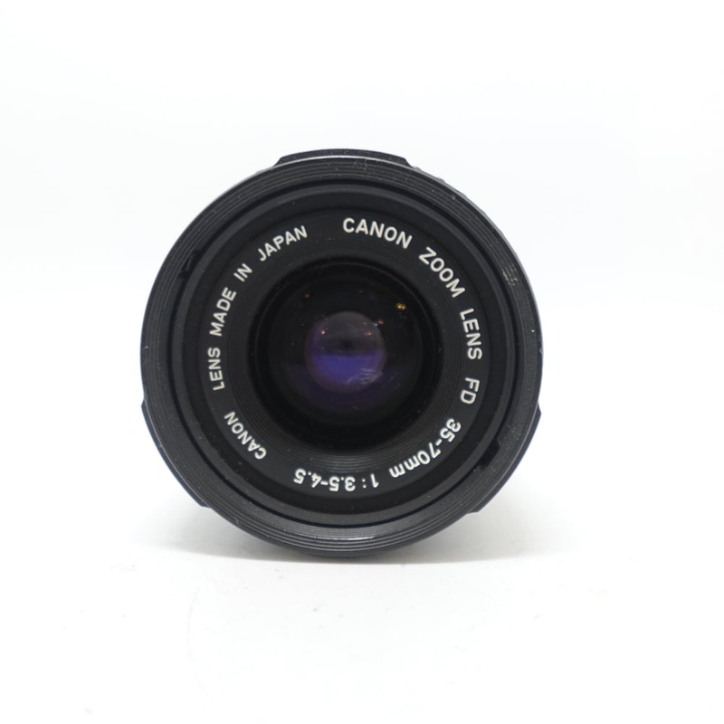 Used Canon FD 35-70 f/3.5-4.5 Zoom Lens | Black | U9