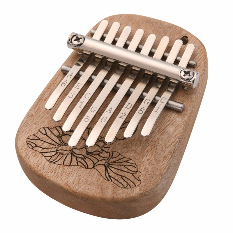 AXIOM Kalimba – 8 Note Timber Thumb Piano  (Camphor Wood) Axiom Music