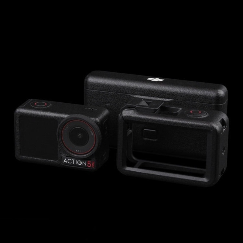 DJI Osmo Action 5 Pro Adventure Combo Camera Skin Brushed Black