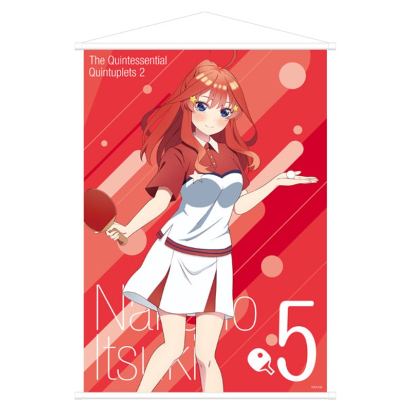 The Quintessential Quintuplets SS B2 Wall Scroll Itsuki