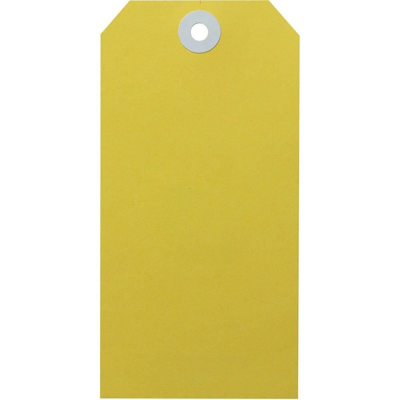 Avery 16140 Shipping Tag Size 6 134x67mm Box of 1000 (Yellow) SuperOffice