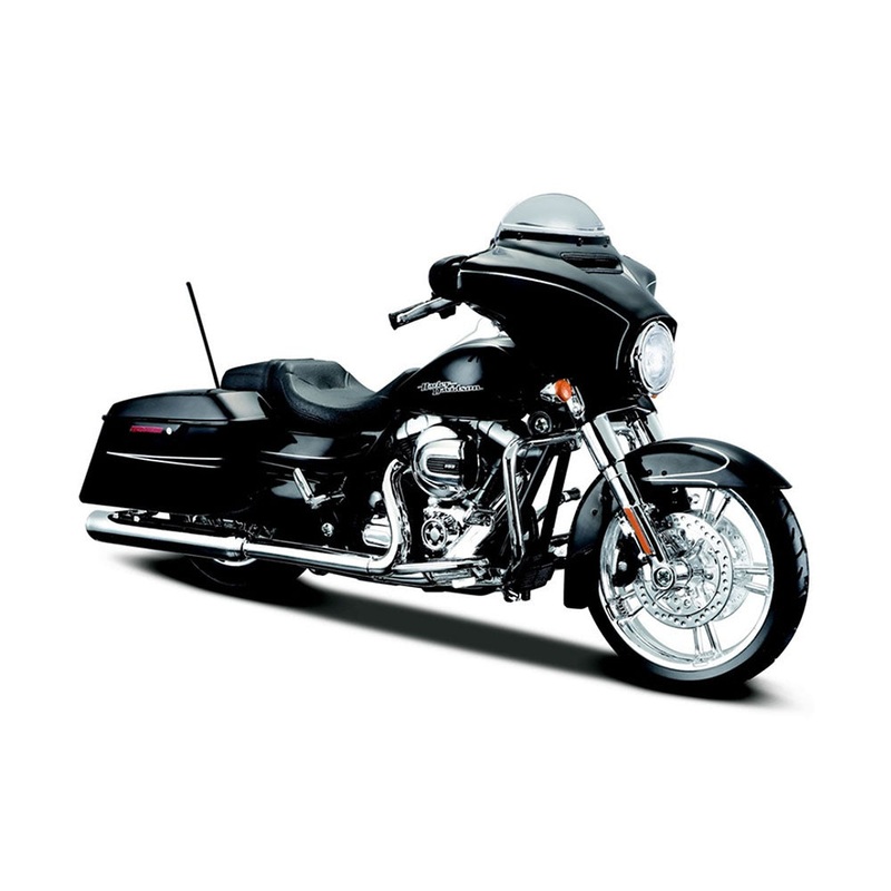 Maisto Licensed 1:12 Scale Harley Davidson Motorcycles Street Glide Special 2015 Diecast Model Toy Above Toys