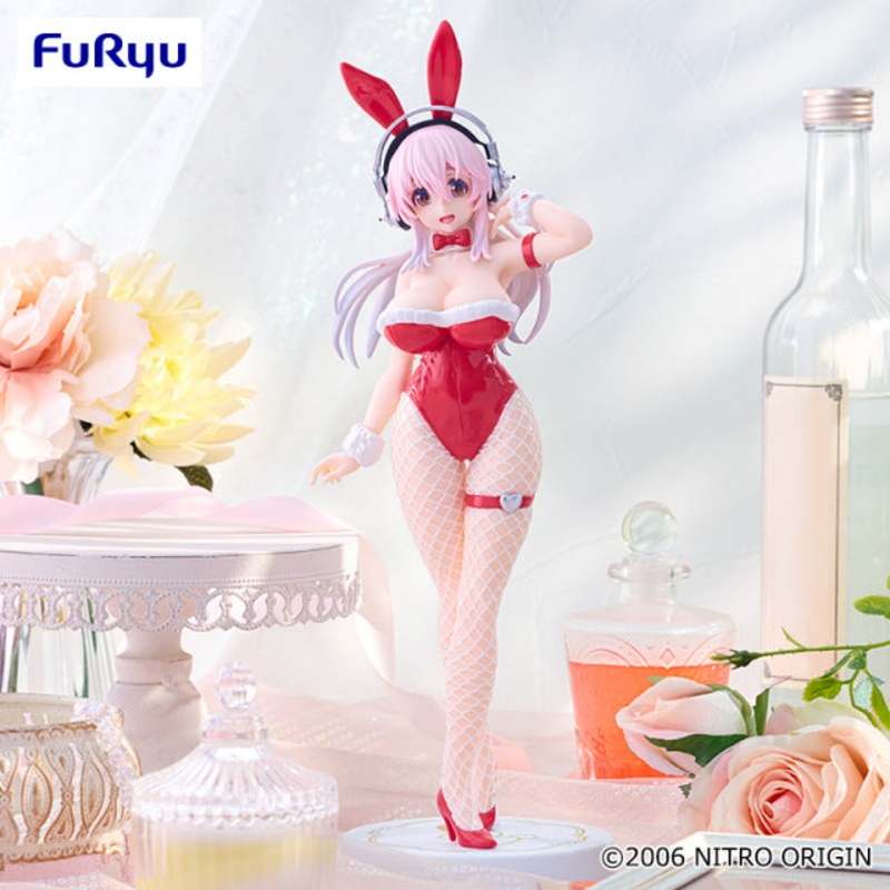 Super Sonico BiCute Bunnies Figure – Red Ver.