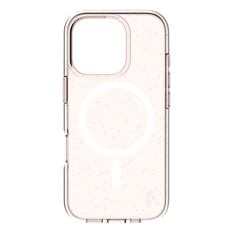 Ugly Rubber Vogue for iPhone 16 Pro – Glitter Rose Gold Phonnic