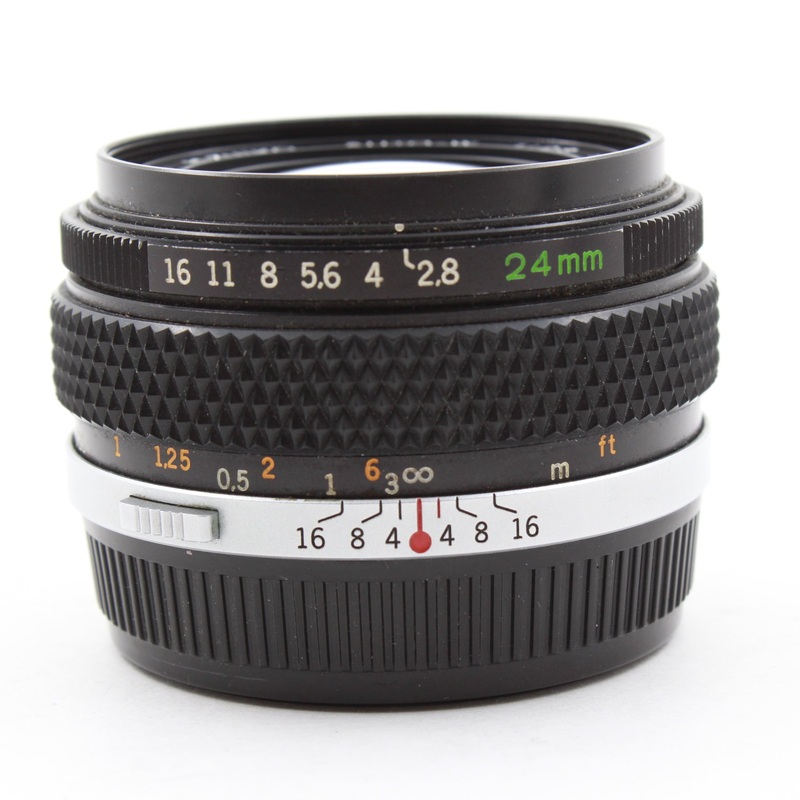 * USED * Olympus-System H.Zuiko Auto-W 24mm f/2.8 Manual Focus Lens