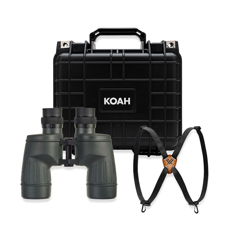 Fujinon Polaris 7×50 FMTR-SX Durable and Waterproof Binocular with Harness Strap and Hard Case