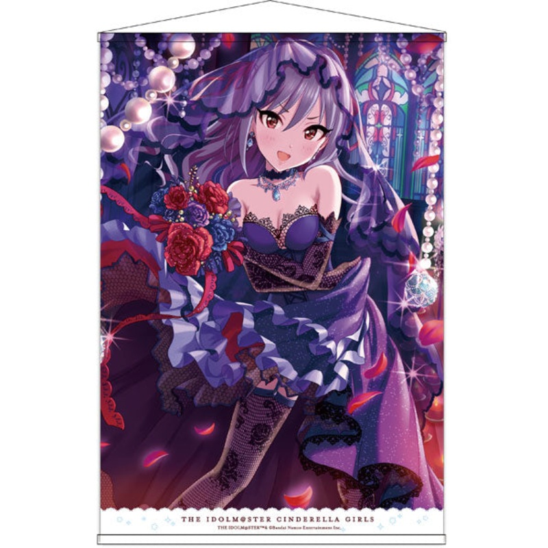 THE IDOLM@STER Cinderella Girls B2 Wall Scroll Ranko Kanzaki Demonic Bride Ver.