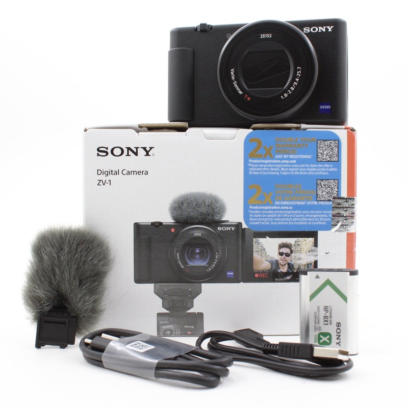 * OPEN BOX EXCELLENT * Sony ZV-1 Digital Camera (Black)