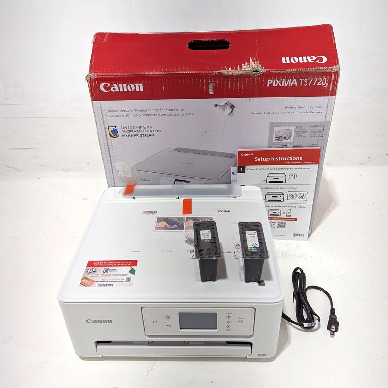 * OPEN BOX EXCELLENT * Canon PIXMA TS7720 Wireless All-in-One Inkjet Printer