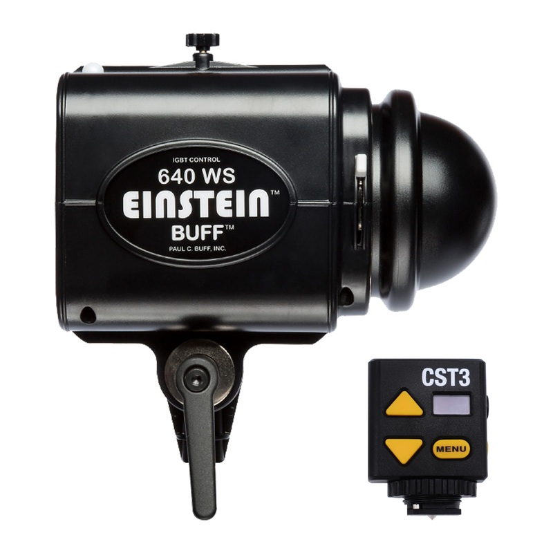 Paul C. Buff Einstein Strobe Flash Unit Bundle with Cybersync Trigger Transmitter 3 Package