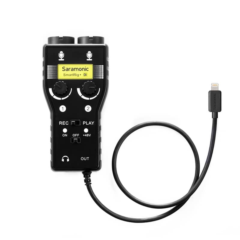 Saramonic SMARTRIG+DI PROFESSIONAL 2-CHANNEL AUDIO INTERFACE WITH XLR SmartRig Di