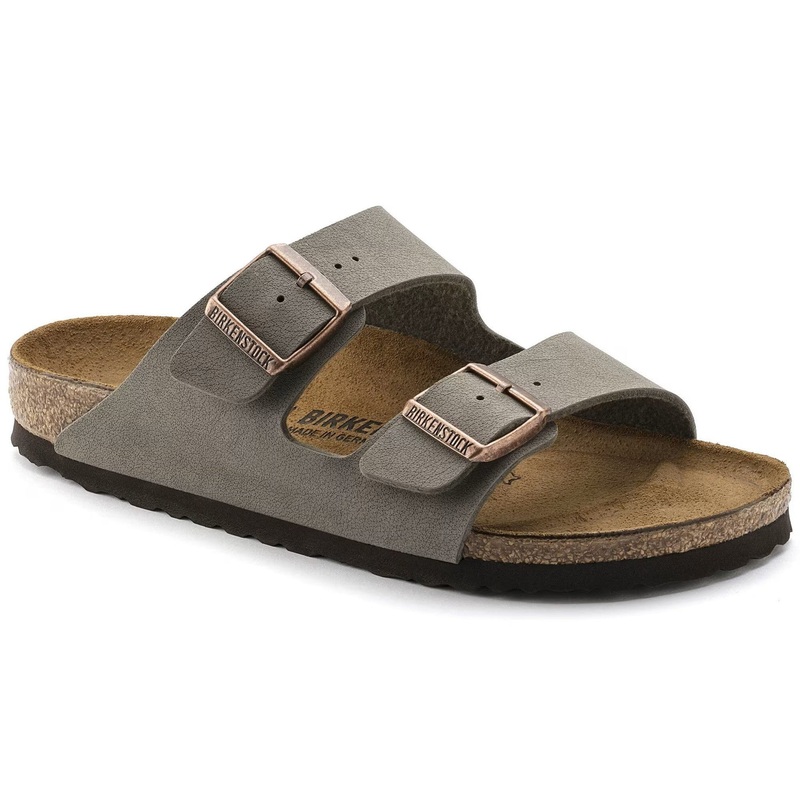 Birkenstock Arizona – Stone Birkibuc 41 (US Men’s 11-11.5, US Women’s 13-13.5)