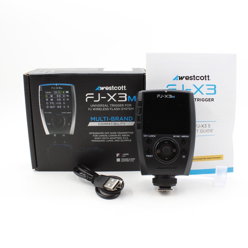 * OPEN BOX EXCELLENT * Westcott FJ-X3 M Universal Wireless Flash Trigger with Multi-Brand Camera Mount