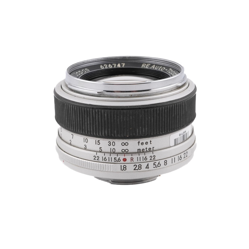 Topcon 58mm f1.8 RE Auto-Topcor
