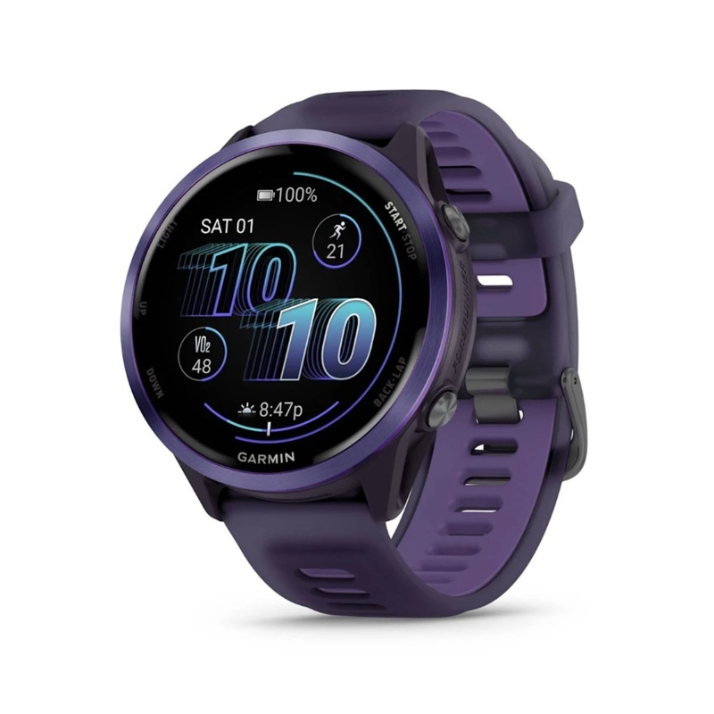 Garmin Forerunner 570 – 47mm Indigo Aluminum with Imperial Purple/Indigo Band