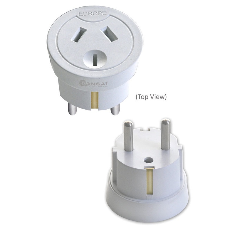 Sansai Travel Adapter AU/NZ Socket to Asia EU Middle East Plug KG Super Store