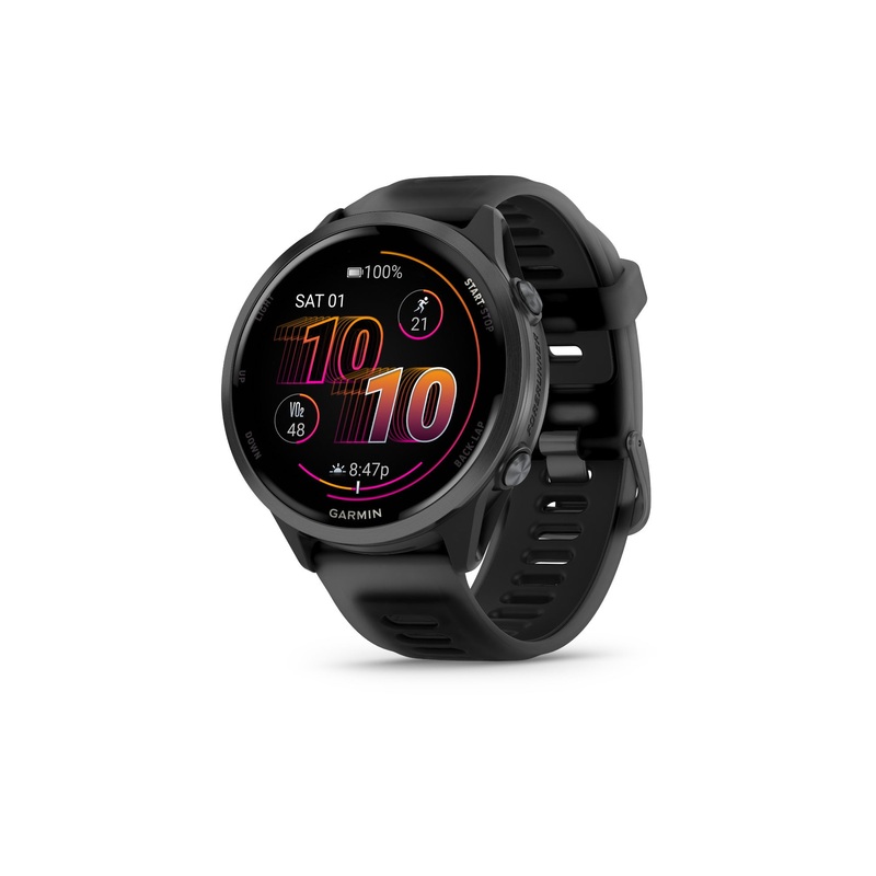 Garmin Forerunner 570 – 47mm Slate Gray with Translucent Black/Black Band