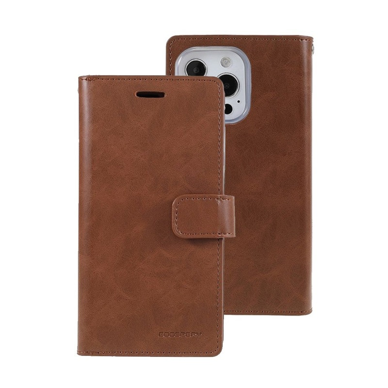 Goospery Mansoor Diary for iPhone 15 Pro – Brown Phonnic