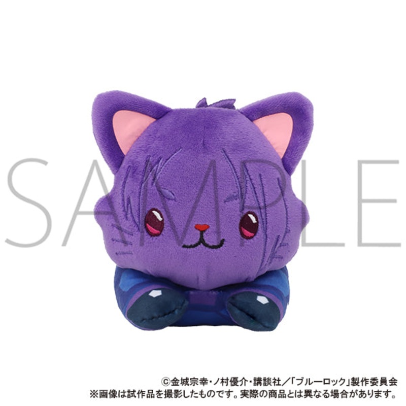 Blue Lock 2nd Season withCAT Plush with Eye Mask -Nesoberi- Mikage Reo