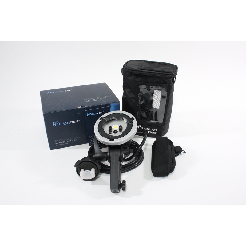 Flashpoint 600WS Extension Head w/Bowens Mount for Xplor 600 Strobe