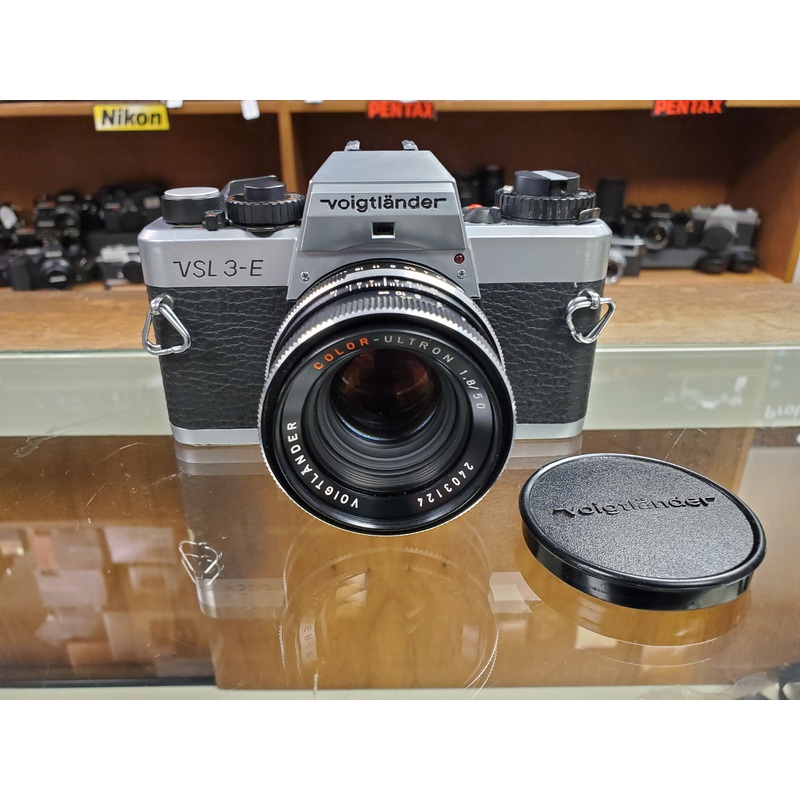 *Rare* Voigtlander VSL 3-E w/Voigtlander 50mm 1.8 Color-Ultron lens, CLA’d, Warranty