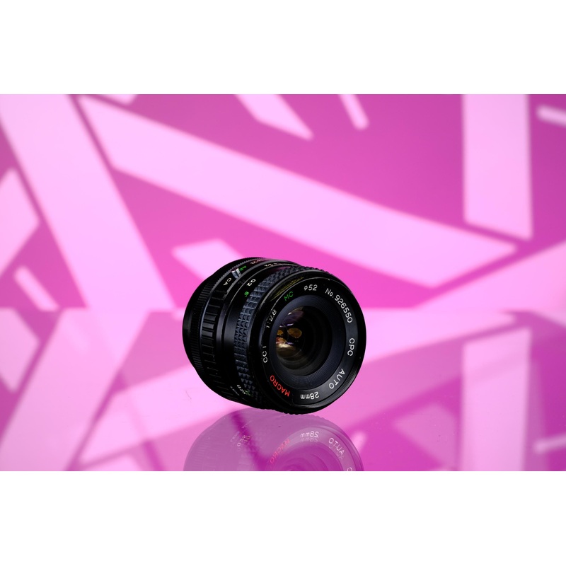 CPC Macro MC 28mm f/2.8 Wide Angle Prime Lens – FD Mount