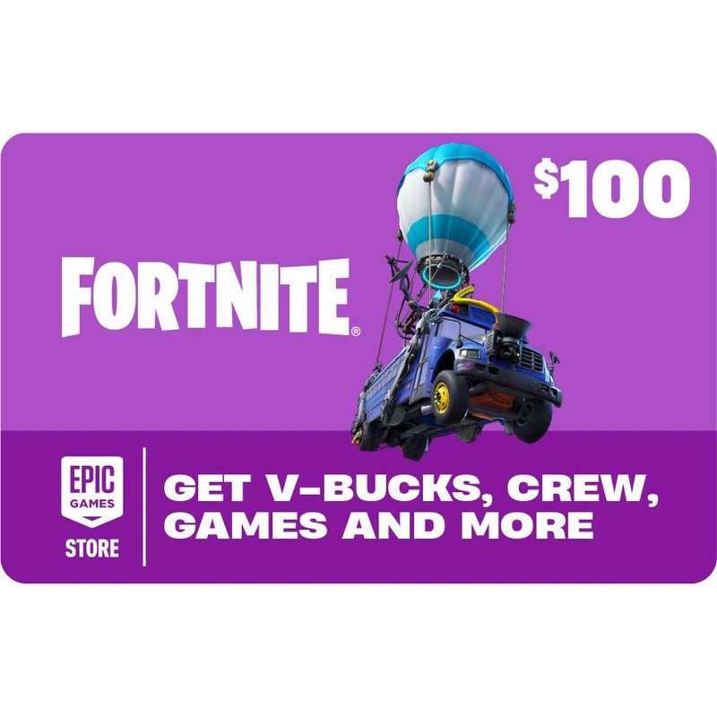 Fortnite $100 Balance Card (Digital Download)