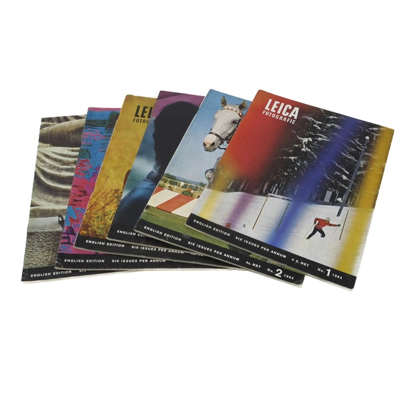 Vintage Leica LFI Magazines from 1964, Full year of Issues (SH42319)