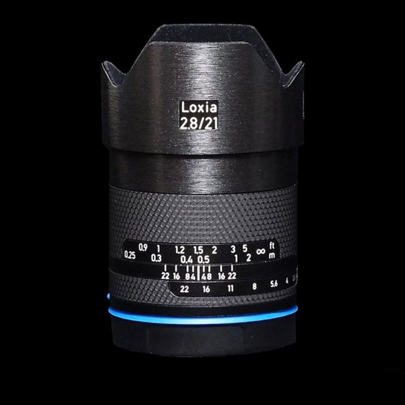ZEISS Loxia 21mm F2.8 (Sony E-mount) Lens Skin Brushed Black