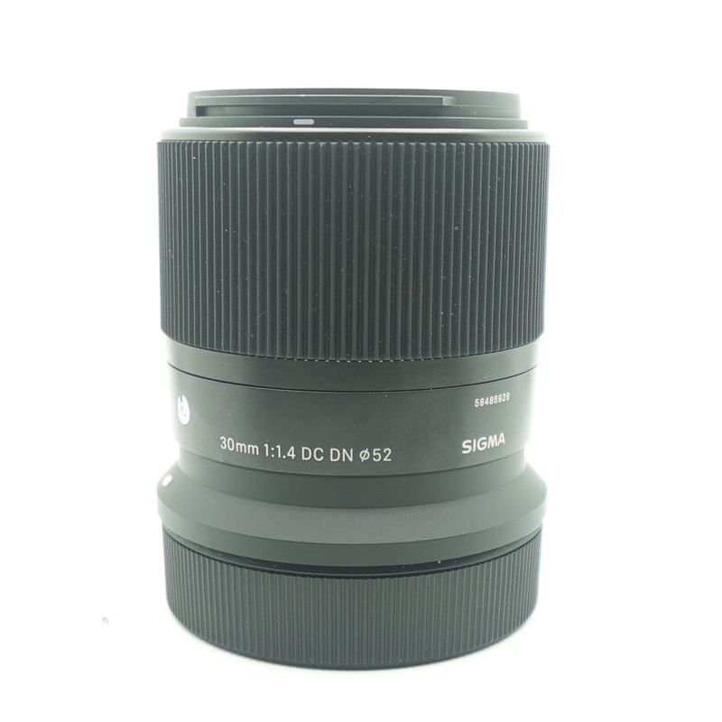 Used Sigma 30mm f/1.4 DC DN RF Mount | Black | U9+
