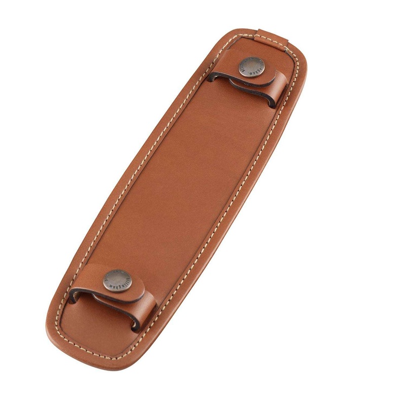 Billingham SP40 Shoulder Pad – Tan Leather / Antique Studs